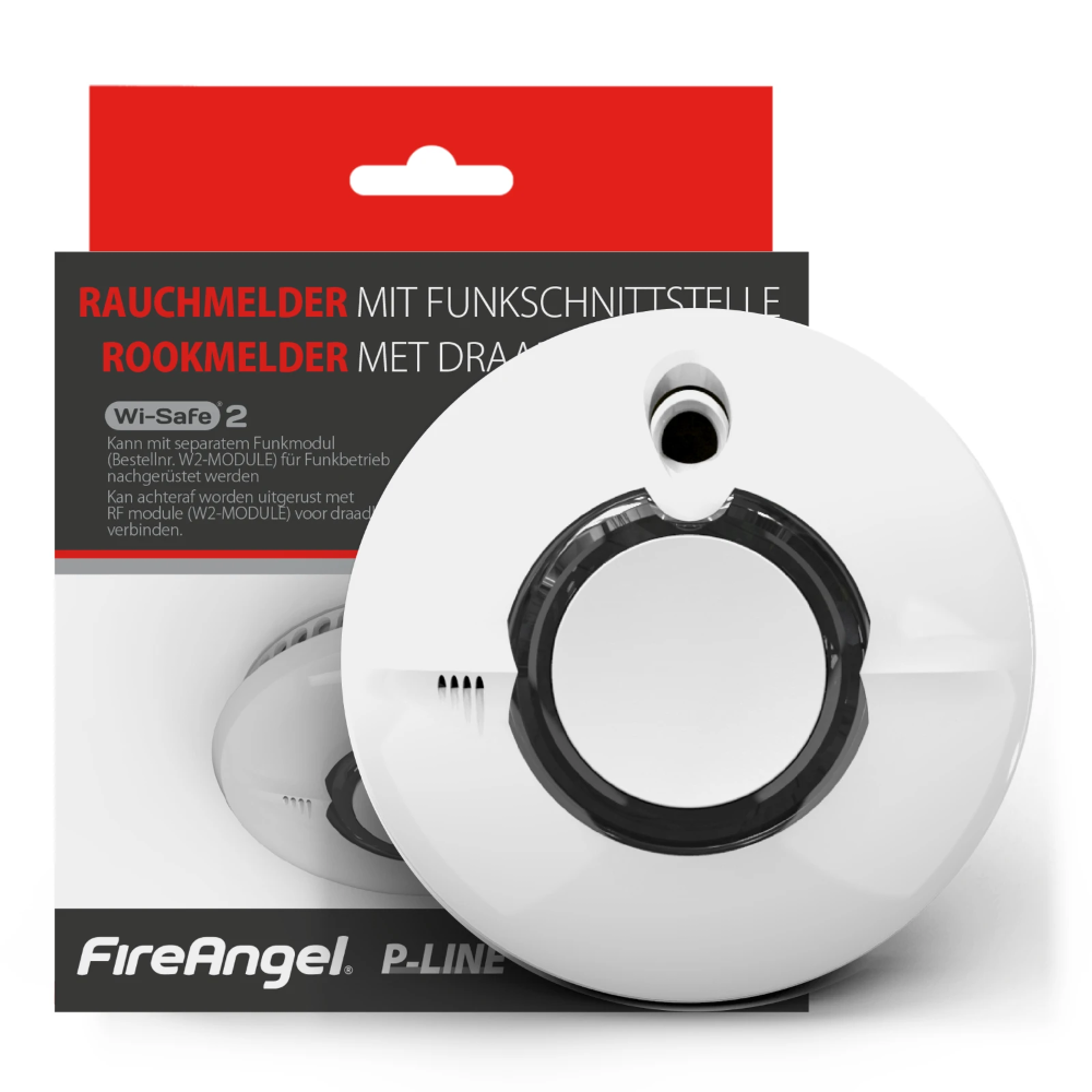 Miniatuur van FireAngel optische rookmelder met 3V vast Lithium batterij 10 jaar - koppelbaar (ST-630-DET)