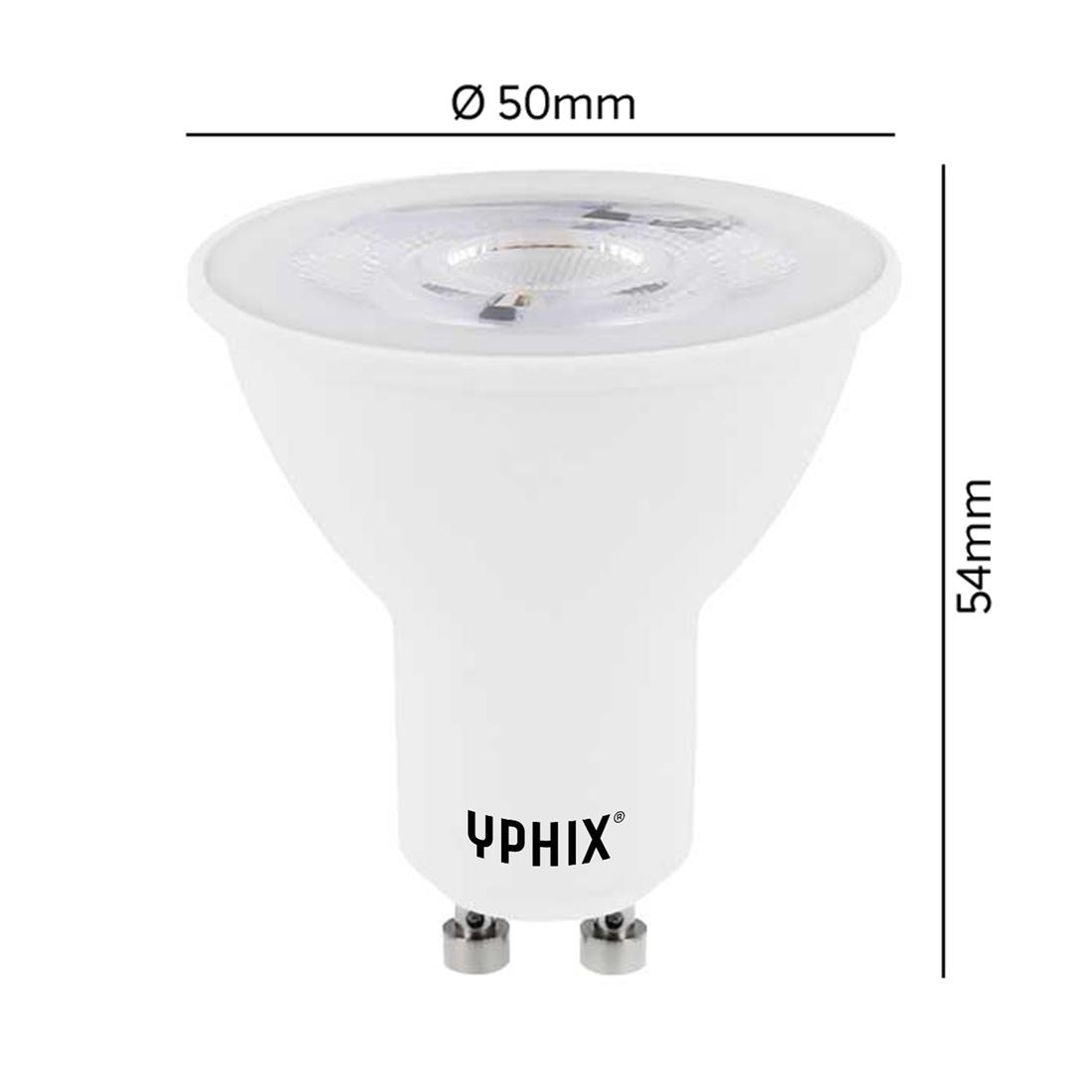 Miniatuur van Yphix LED spot GU10 5W 320lm warm wit 2700K dimbaar (50500158)