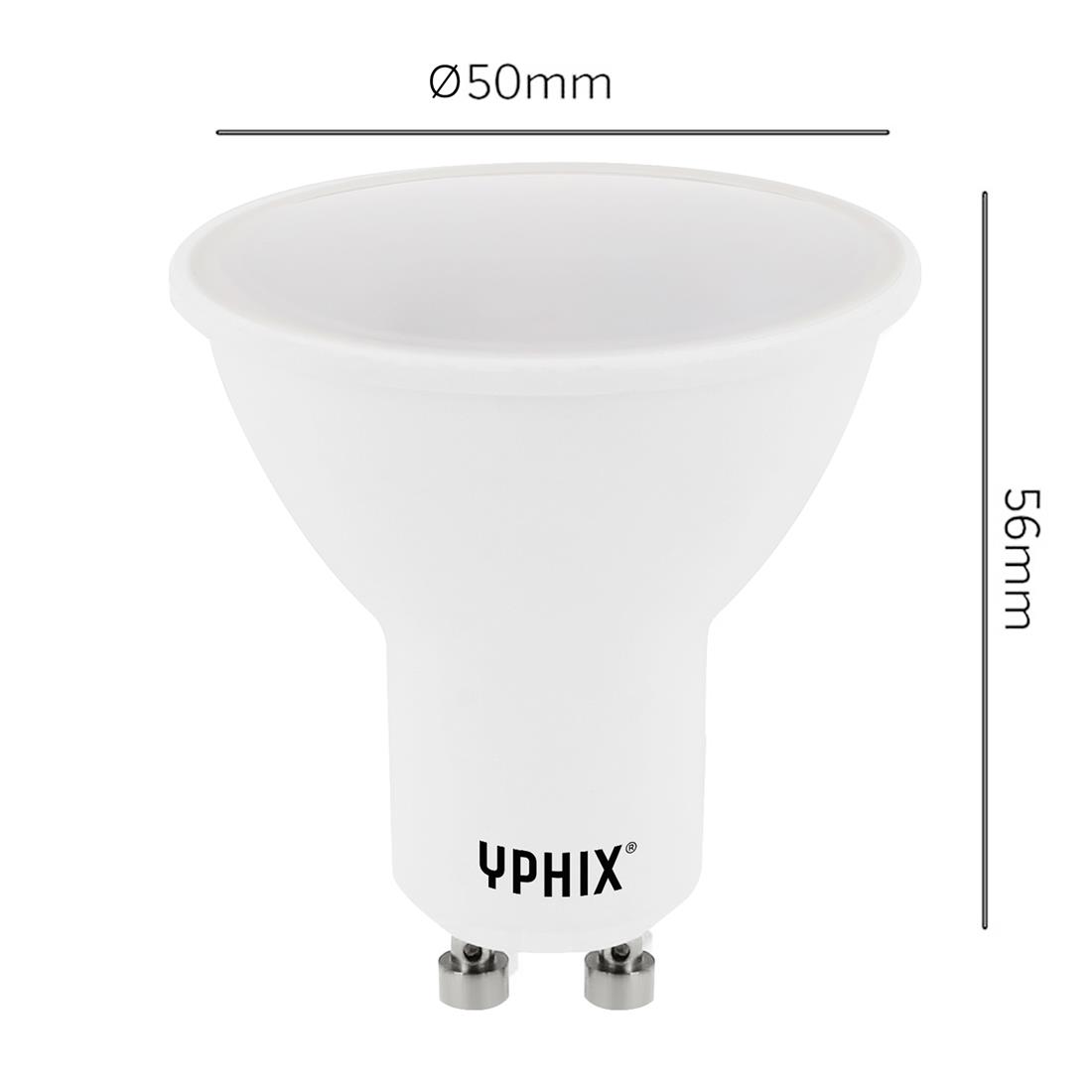 Miniatuur van Yphix LED spot GU10 3.5W 300lm warm wit 2700K (50500155)