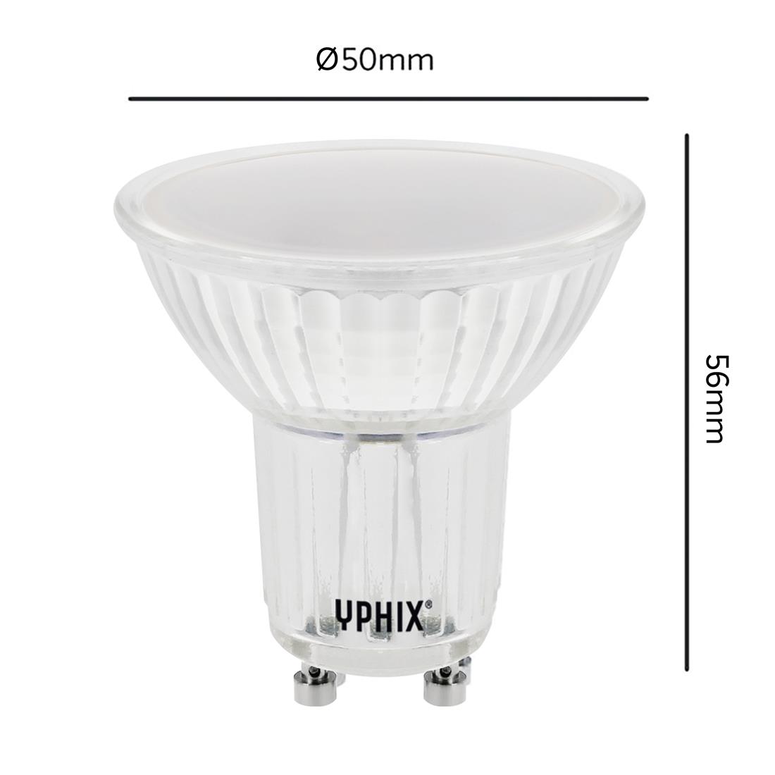 Miniatuur van Yphix LED spot GU10 4.7W 400lm warm wit 2700K dimbaar (50500168)