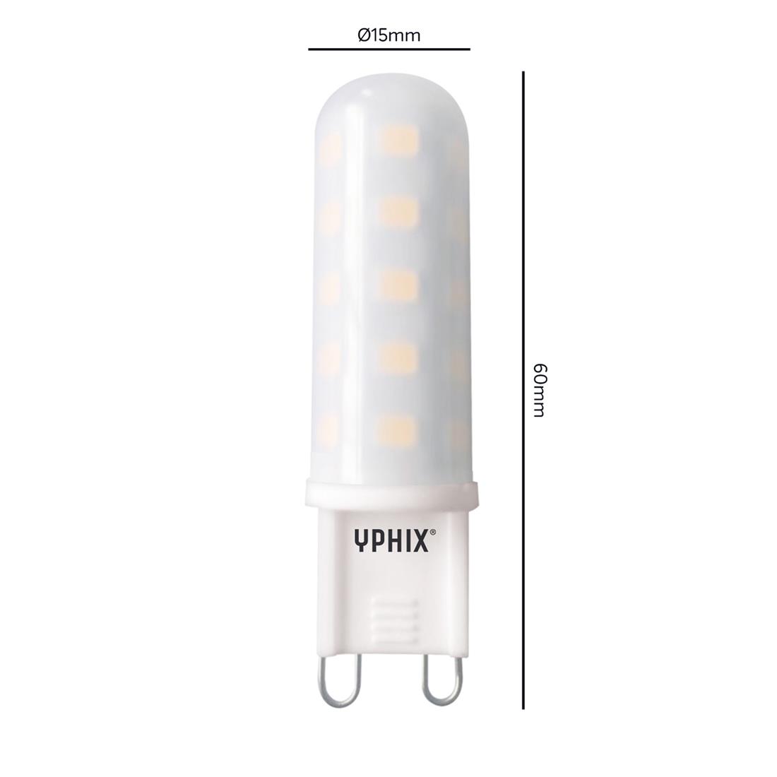 Miniatuur van Yphix LED G9 4W 470lm warm wit 2700K 57mm (50502520)