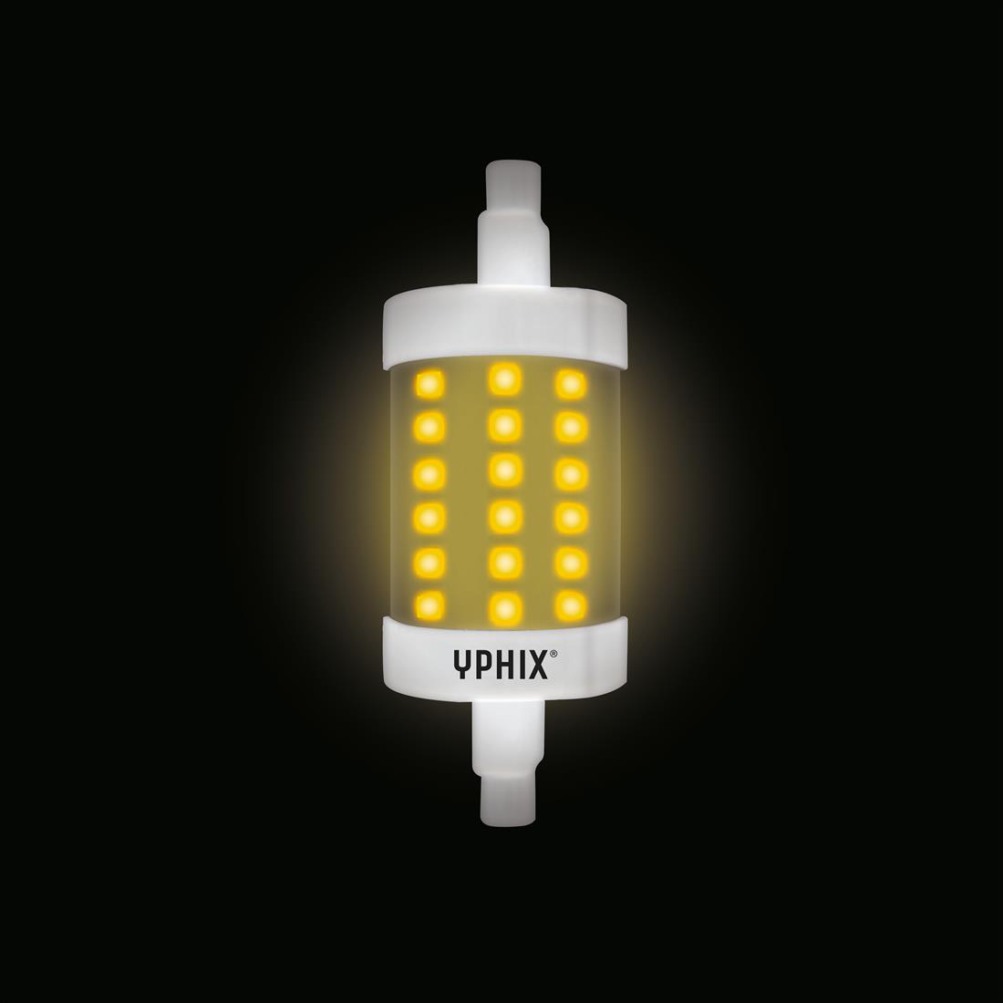 Miniatuur van Yphix LED R7S 5.5W 550lm warm wit 2700K 78mm (50501300)