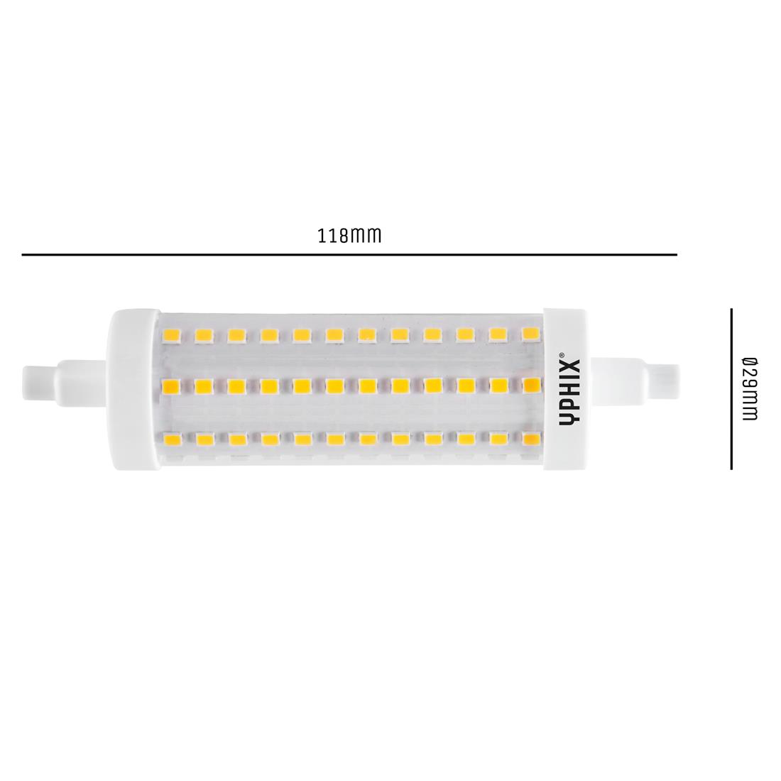 Miniatuur van Yphix LED R7S 9.5W 1055lm warm wit 2700K 118mm (50501305)