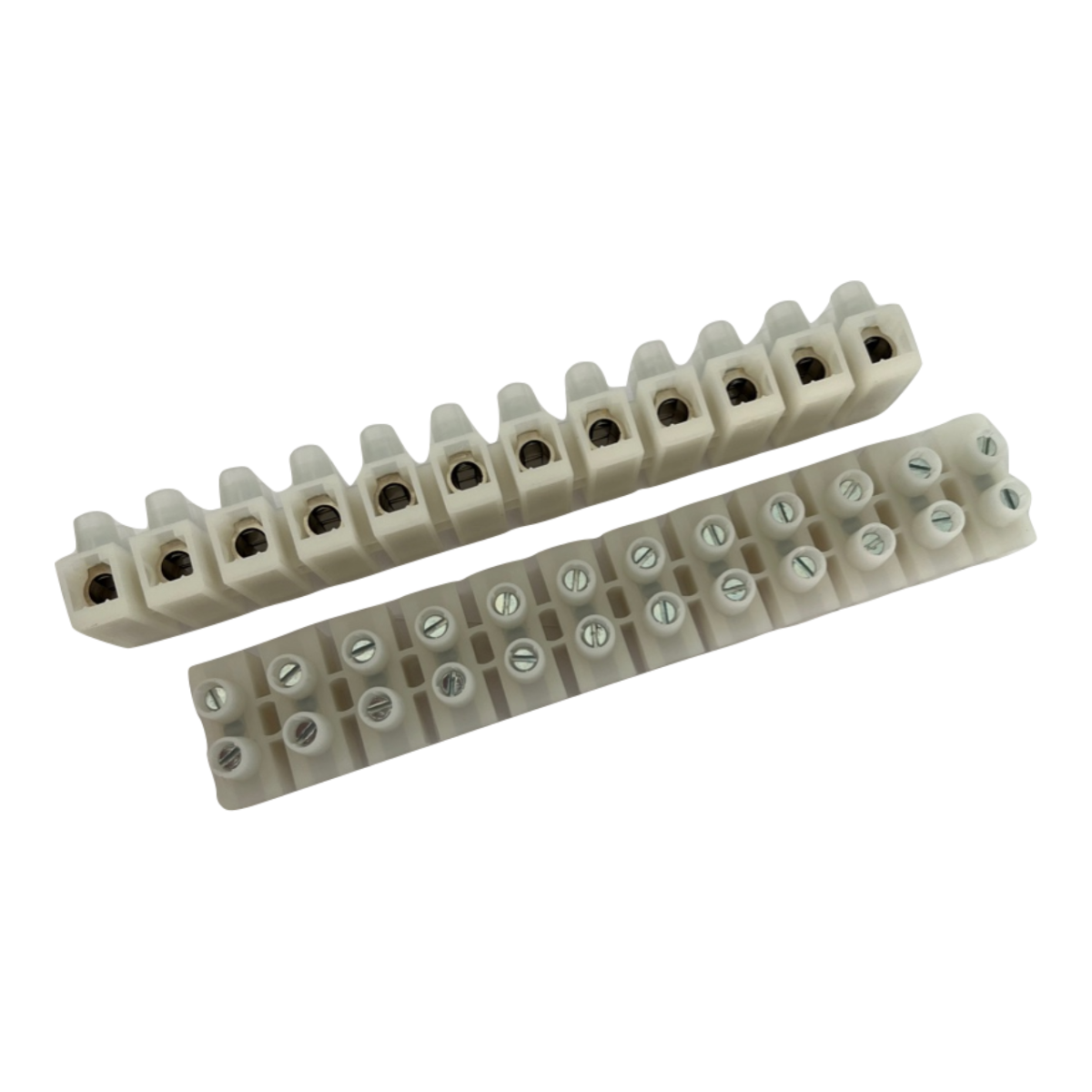 Miniatuur van Tekox lusterklem met draadbeschermer 12-polig 6mm2 - wit (CH PH1506P12N)