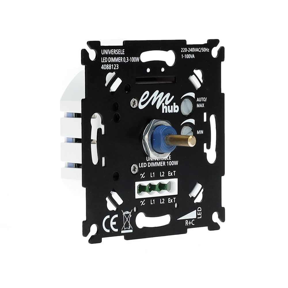 Miniatuur van EMhub universele LED dimmer 0.3- 100W (4088123)