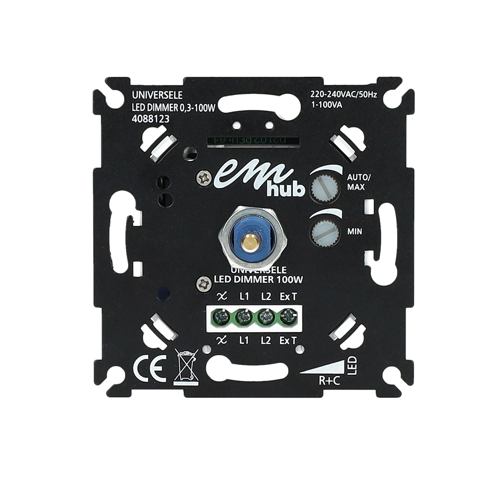 Miniatuur van EMhub universele LED dimmer 0.3- 100W (4088123)