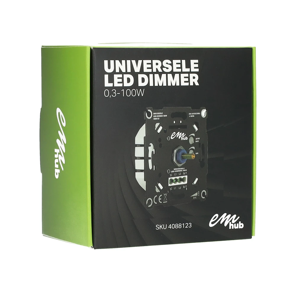 Miniatuur van EMhub universele LED dimmer 0.3- 100W (4088123)
