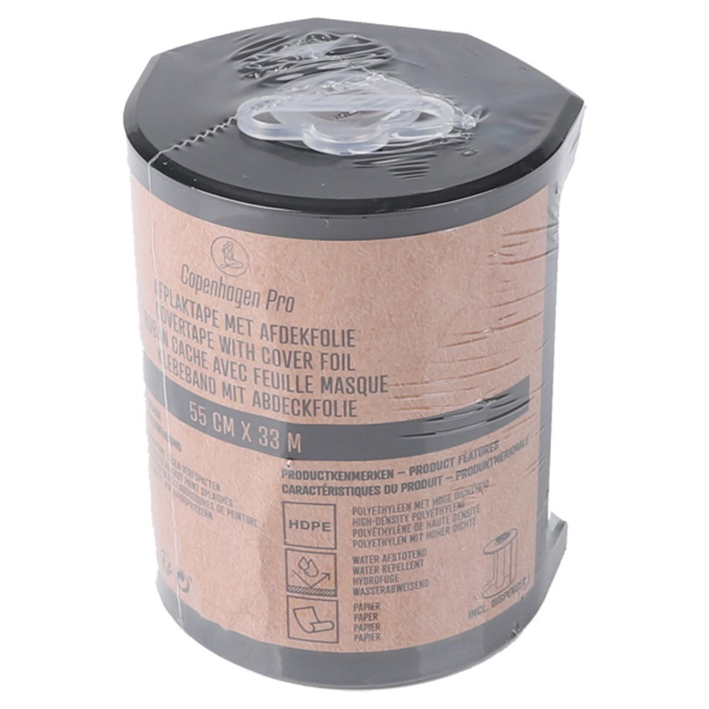 Miniatuur van Copenhagen Pro dispenser afplaktape-folie 55cmx33m - transparant (23.610.02)