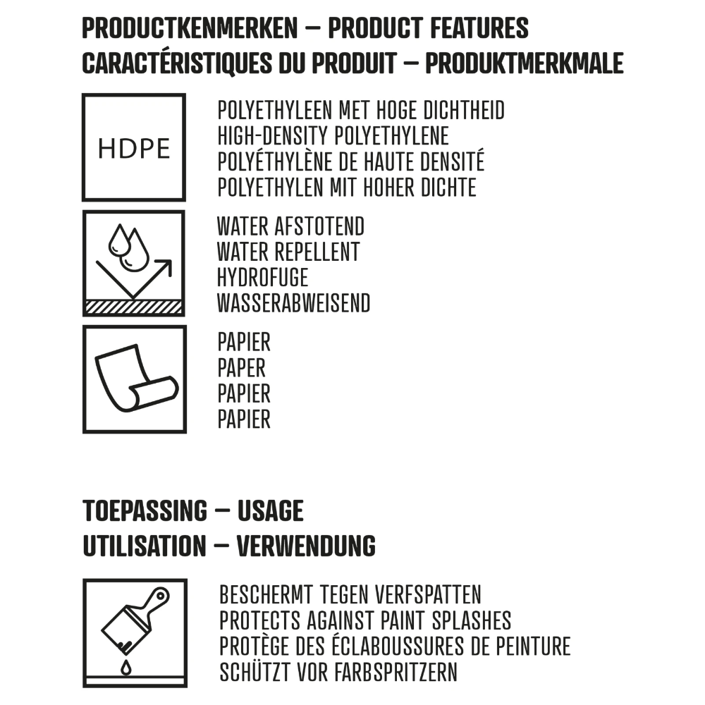 Miniatuur van Copenhagen Pro dispenser afplaktape-folie 55cmx33m - transparant (23.610.02)