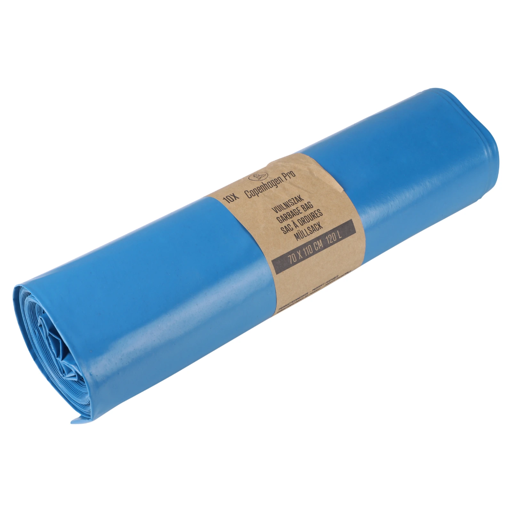 Miniatuur van Copenhagen Pro puin- en grofvuilzak extra sterk 120 liter - blauw per 10 stuks (23.612.02)