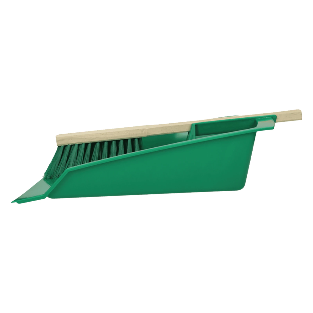 Miniatuur van Vero stoffer en blik - groen (55800)