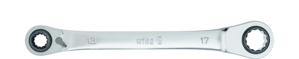 Miniatuur van Wiha ringsleutel met ratel 10 x 13mm en 17 x 19mm (45421)