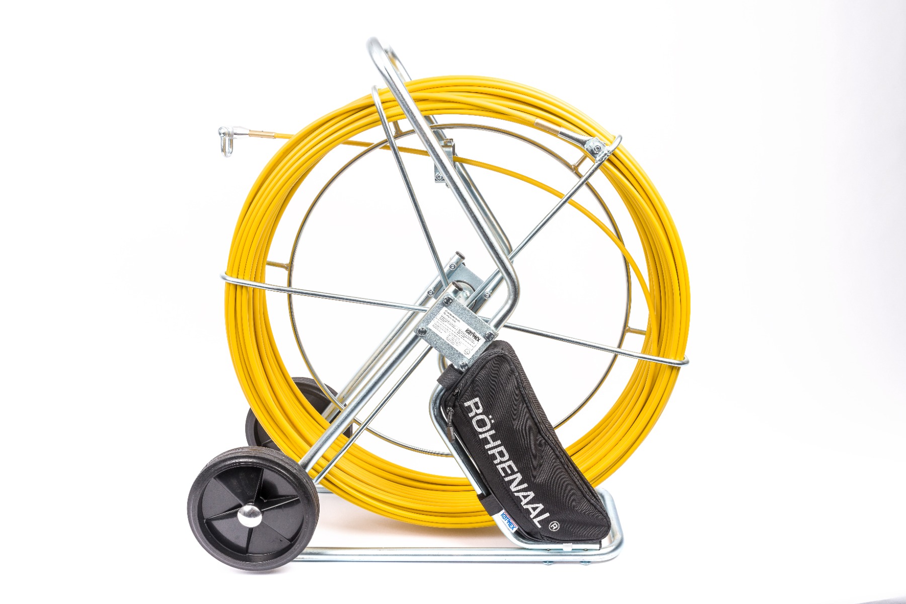 Miniatuur van Katimex Röhrenaal trekveersysteem glasvezel 120 meter Ø9mm inclusief haspel (103012)