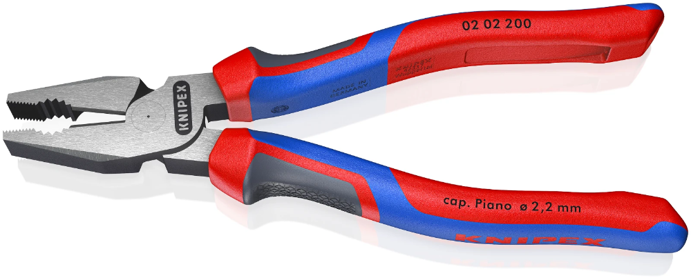 Miniatuur van KNIPEX platbuigtang met vlakke breede bek 140mm met 3-comp comfort handgreep KNIPEXtend (2005140)