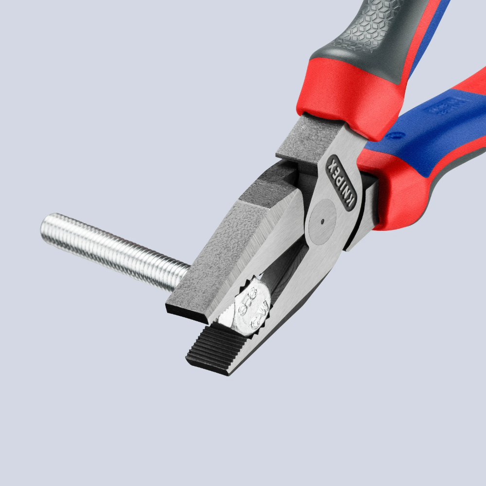 Miniatuur van KNIPEX platbuigtang met vlakke breede bek 140mm met 3-comp comfort handgreep KNIPEXtend (2005140)