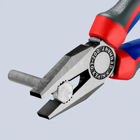 Miniatuur van KNIPEX combinatietang comfortgrepen 200mm (03 02 200)