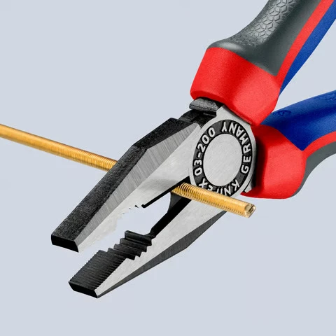 Miniatuur van KNIPEX combinatietang comfortgrepen 200mm (03 02 200)