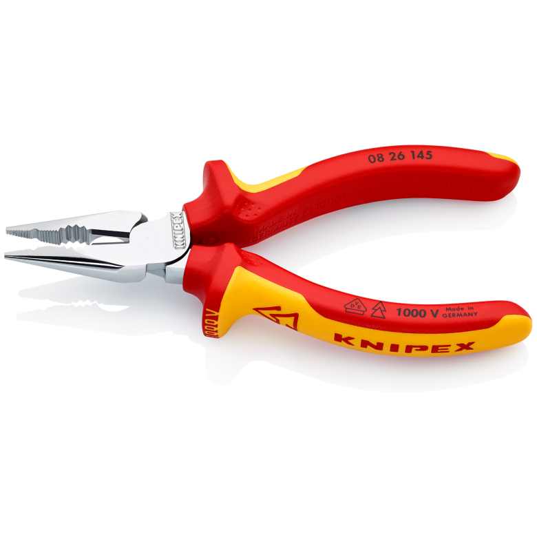 Miniatuur van KNIPEX combinatietang verchroomd 145mm VDE (0826145)