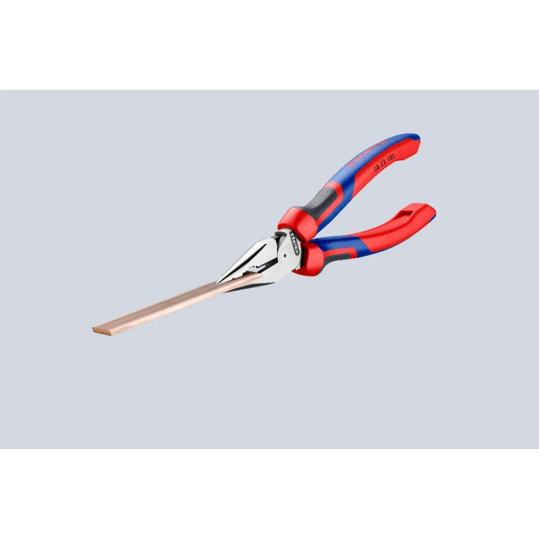 Miniatuur van KNIPEX combinatietang met spitse punt 185mm met 3-comp comfort handgreep KNIPEXtend (0822185)