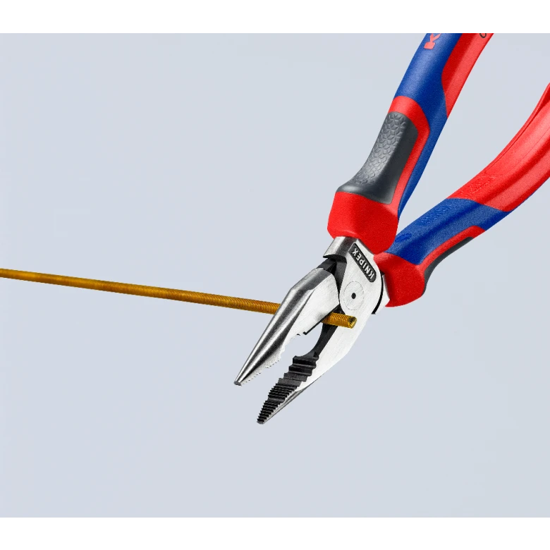 Miniatuur van KNIPEX combinatietang met spitse punt 185mm met 3-comp comfort handgreep KNIPEXtend (0822185)
