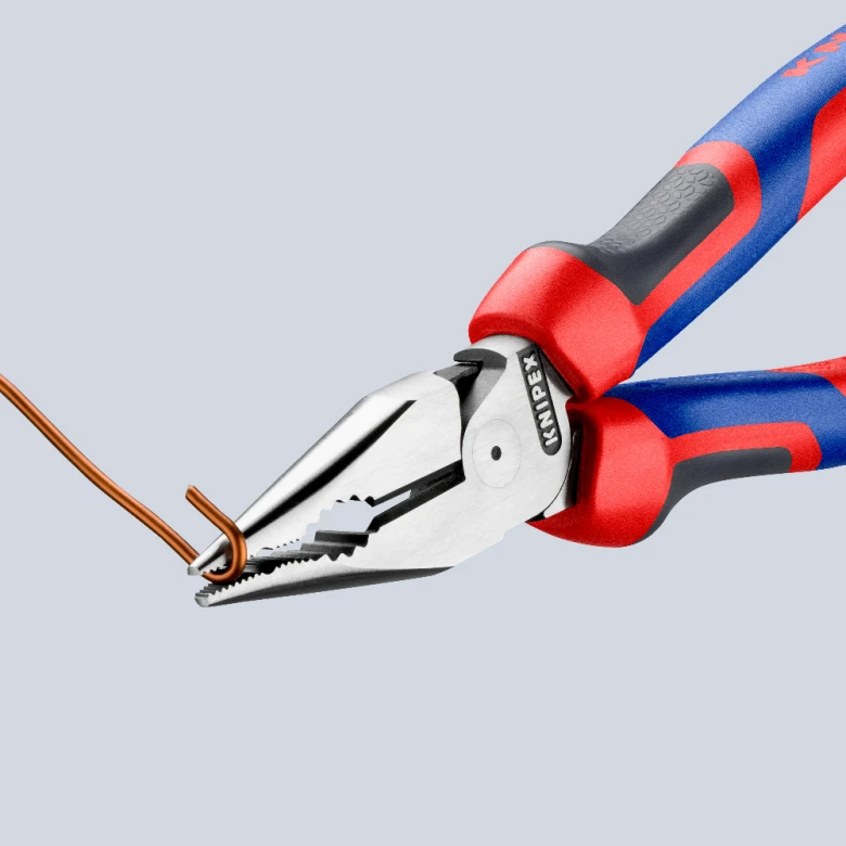 Miniatuur van KNIPEX combinatietang met spitse punt 185mm met 3-comp comfort handgreep KNIPEXtend (0822185)