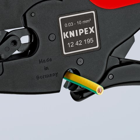 Miniatuur van KNIPEX striptang automatische 0.03–10mm² (12 42 195)