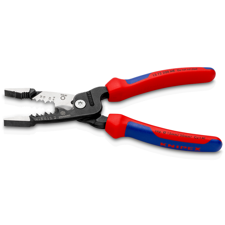 Miniatuur van KNIPEX combinatietang elektro 200mm 6-in-1 (13 72 200 ME)