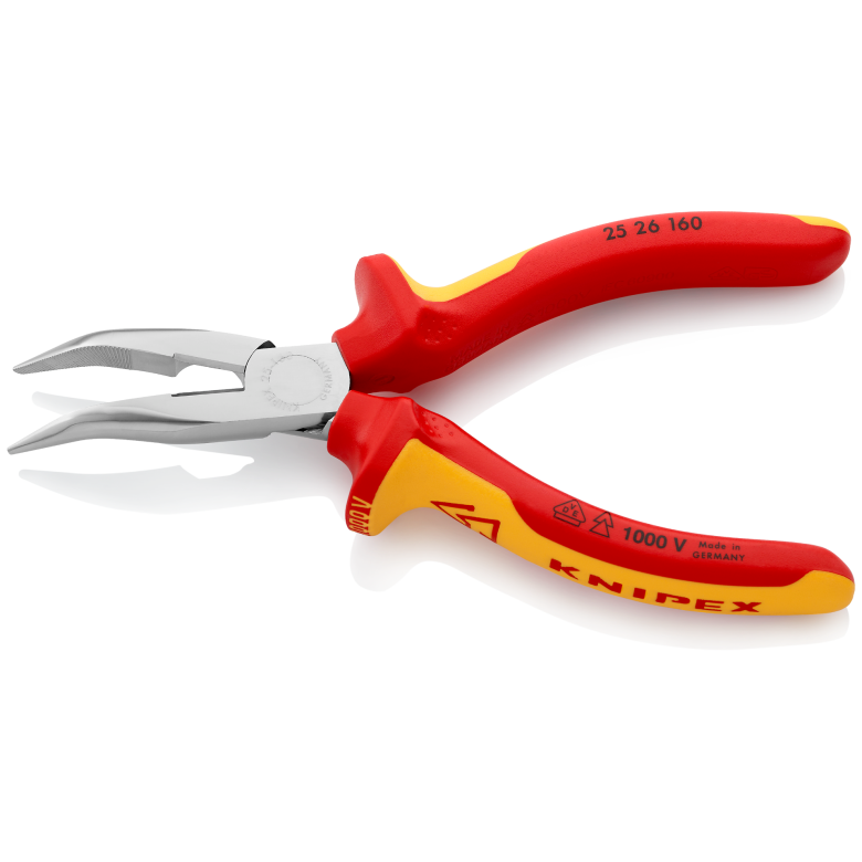 Miniatuur van KNIPEX radiotang platspits zijsnijder VDE 160mm (25 26 160)