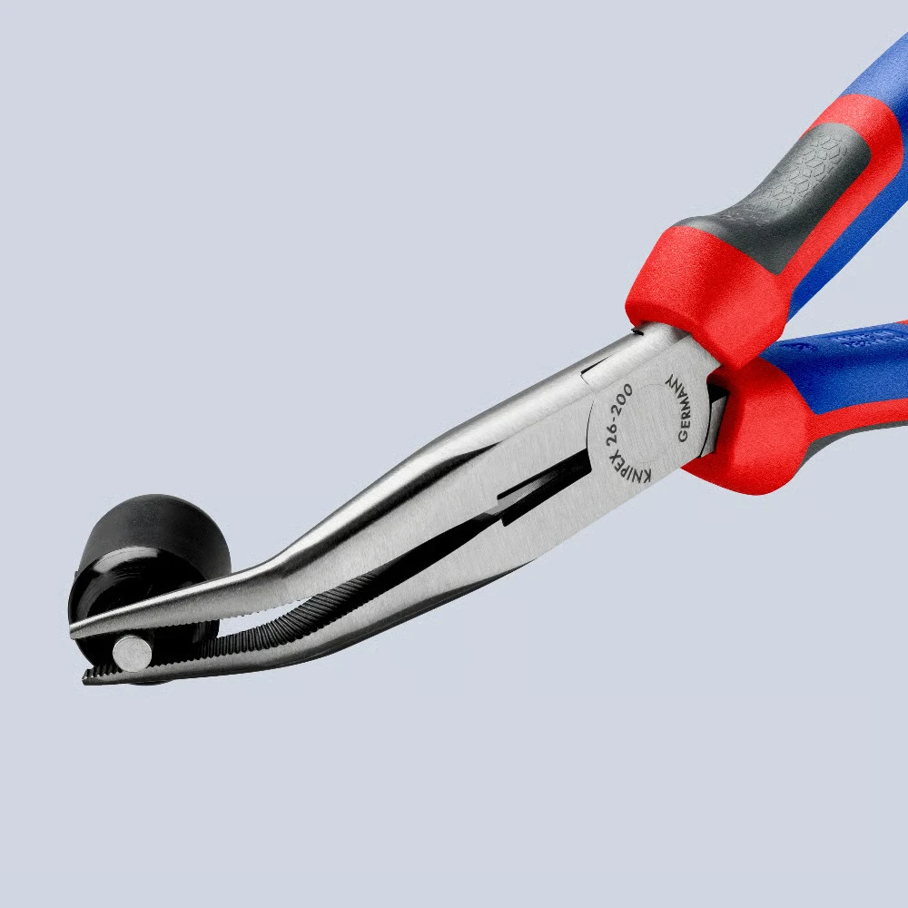 Miniatuur van KNIPEX langbektang 45° + zijsnede 200mm (26 22 200)