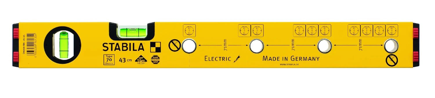 Miniatuur van Stabila 70 Electric waterpas voor inbouwdozen 43cm (16135)