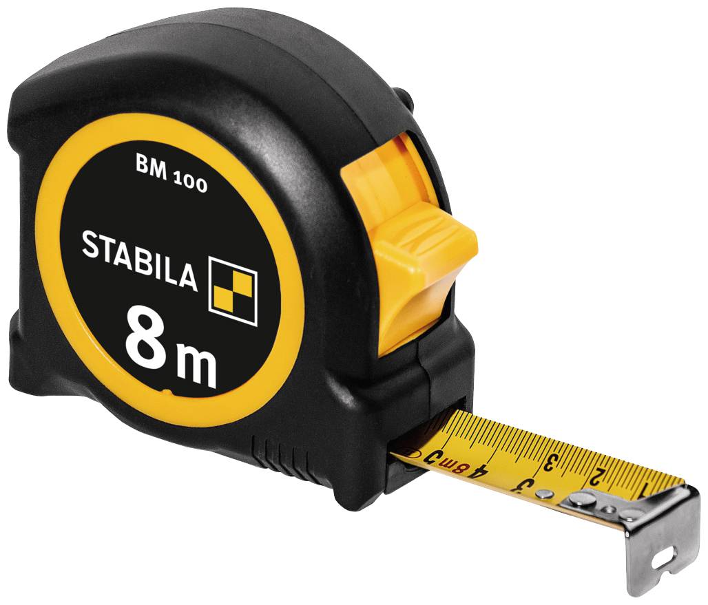 Miniatuur van Stabila BM100 rolbandmaat 8 meter (19581)