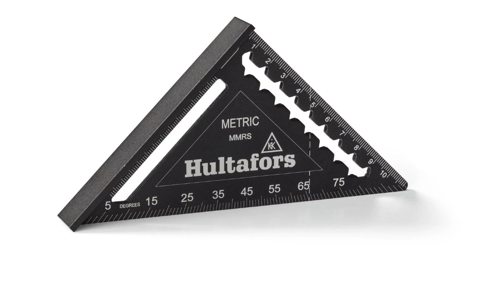 Miniatuur van Hultafors metric rafter speed square Mini 0-90 graden (257030)