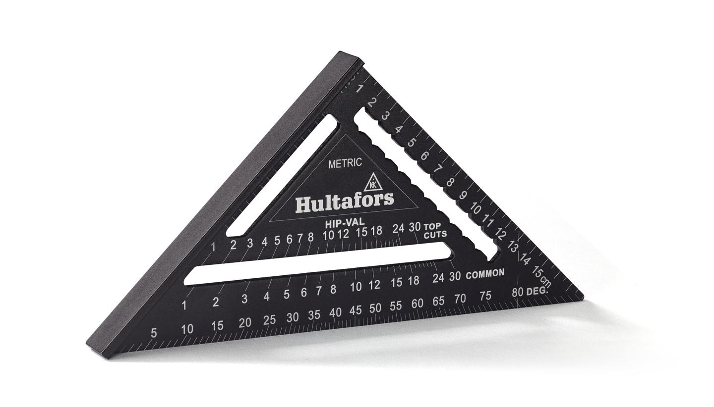 Miniatuur van Hultafors metric rafter speed square Mini 0-90 graden (257030)