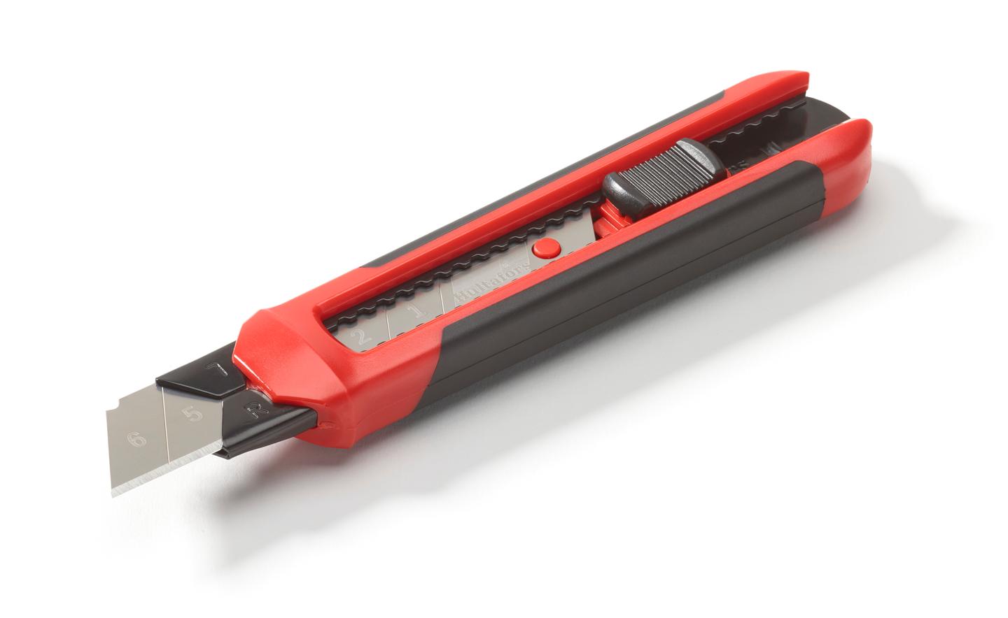 Miniatuur van Hultafors afbreekmes 25mm met schuifsysteem en stalen kern (389260)