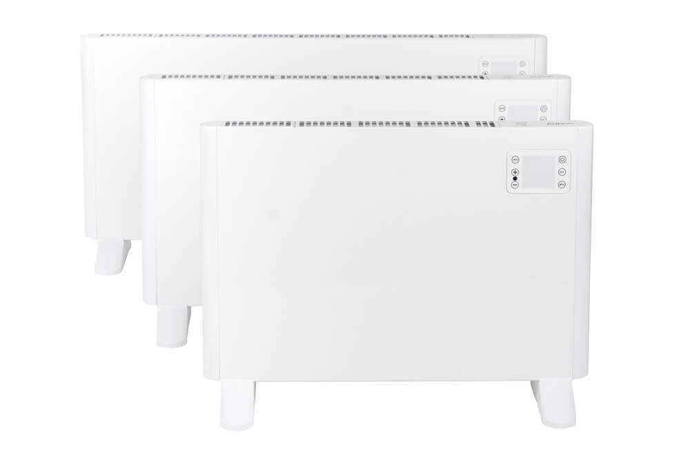 Miniatuur van Eurom alutherm elektrische kachel 1500W met WiFi en app (360745)