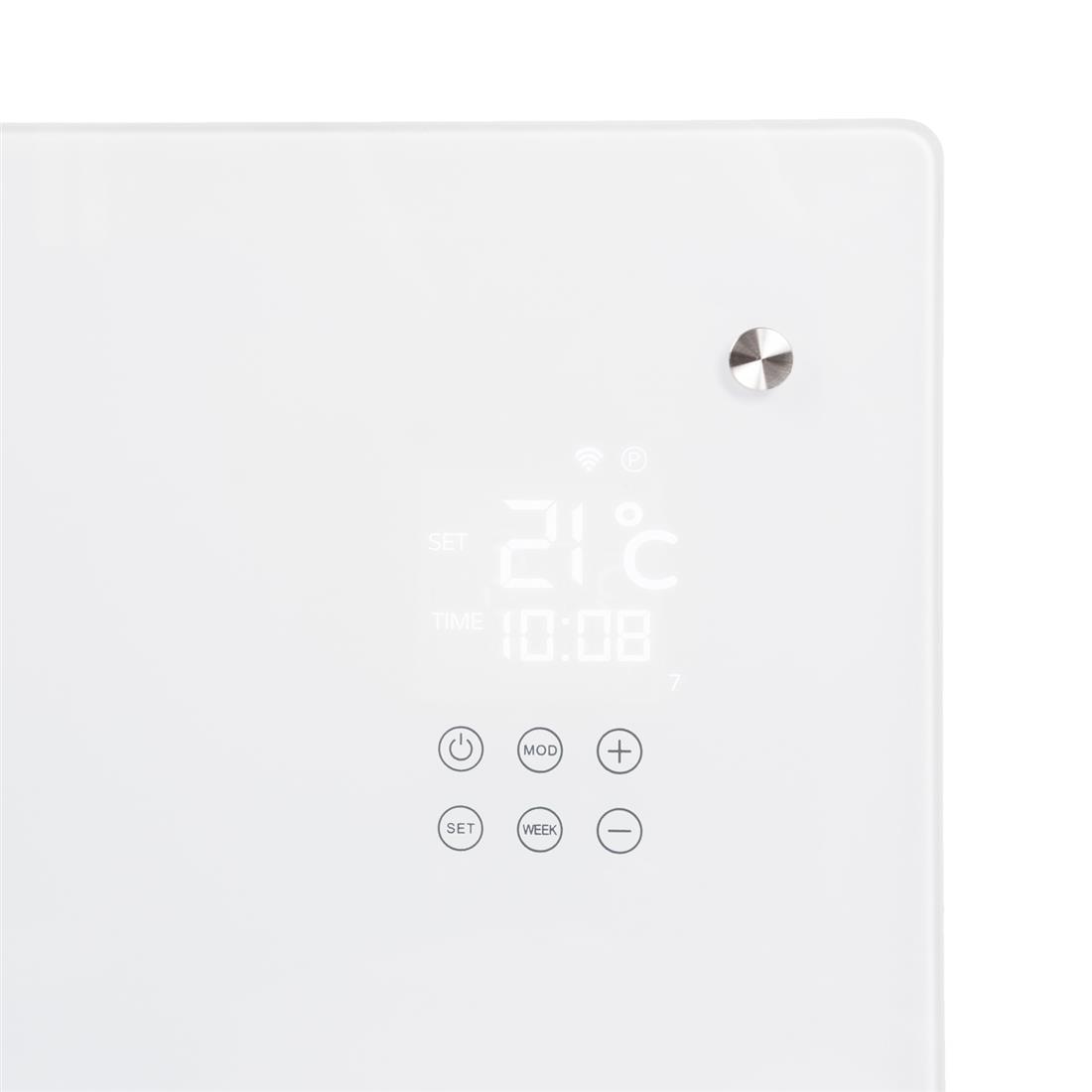 Miniatuur van Eurom alutherm verre elektrische kachel 1000W met WiFi en app (360912)