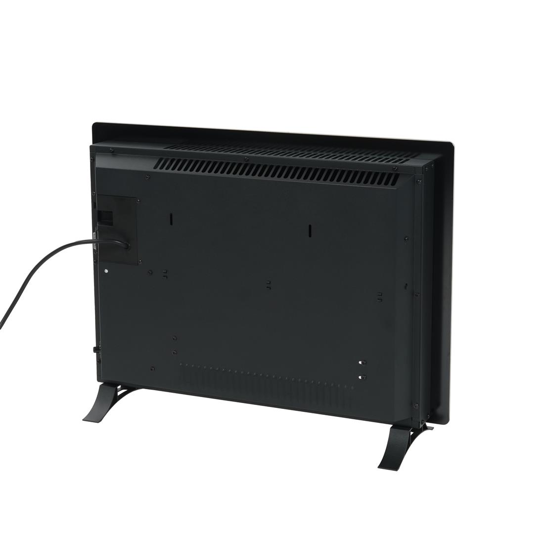 Miniatuur van Eurom alutherm verre elektrische kachel 1000W met WiFi en app - zwart (360974)