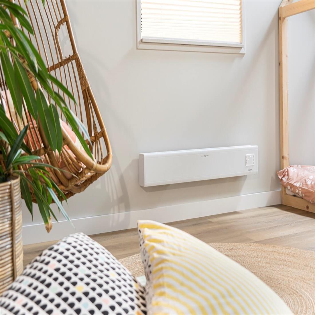 Miniatuur van Eurom alutherm baseboard 1000W met WiFi en app (361162)