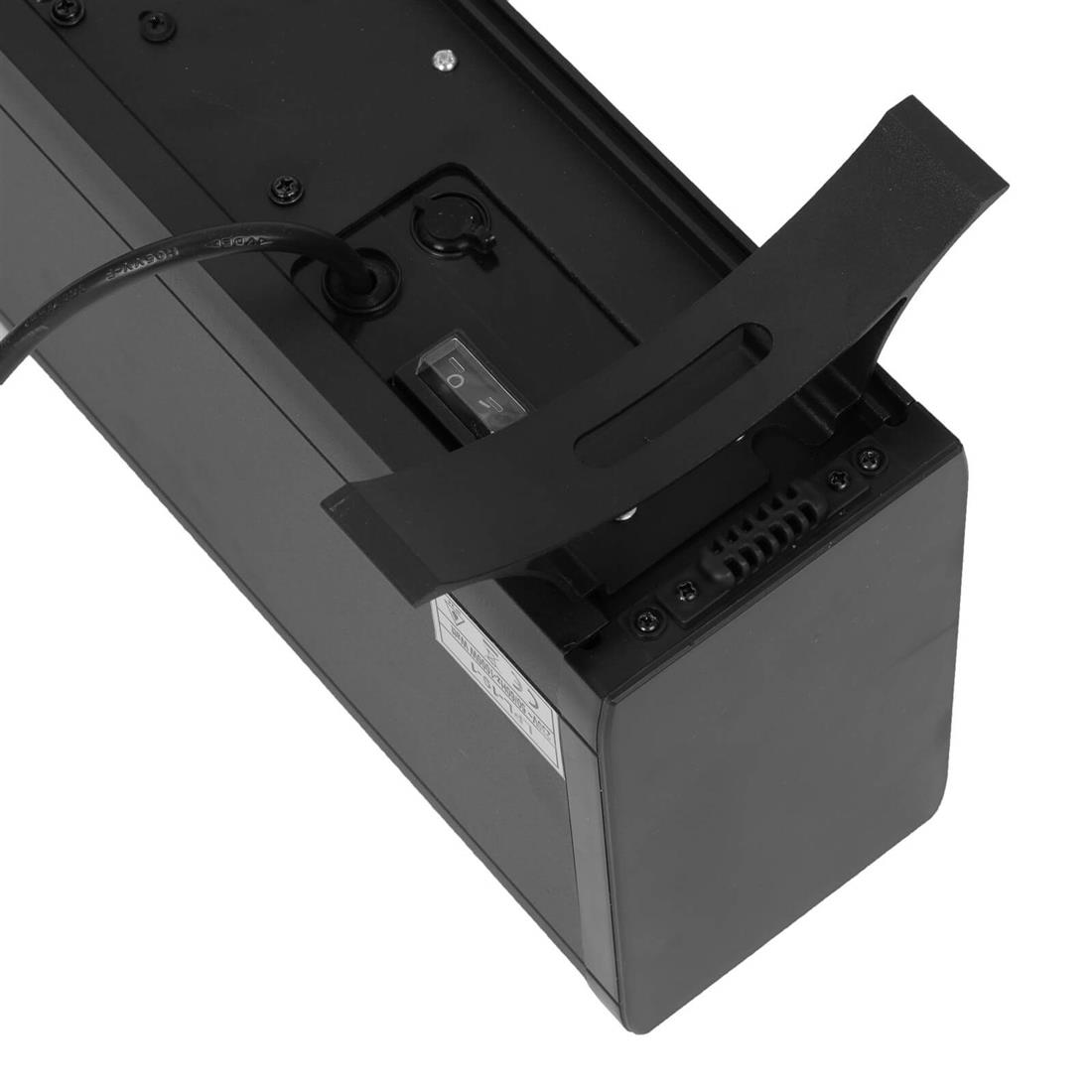 Miniatuur van Eurom alutherm baseboard 1000W met WiFi en app - zwart (361179)