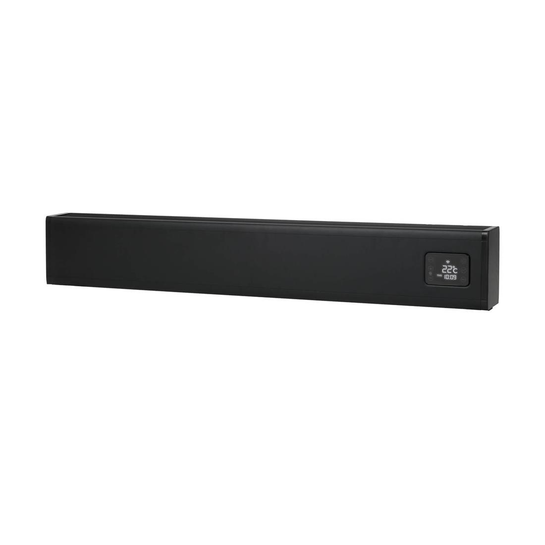 Miniatuur van Eurom alutherm baseboard 2000W met WiFi en app - zwart (361216)