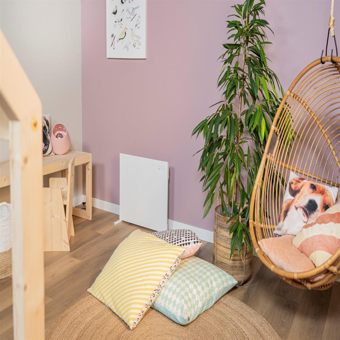 Miniatuur van Eurom infraroodpaneel staand/hangend 400W met WiF, ingebouwde thermostaati en app (361896)