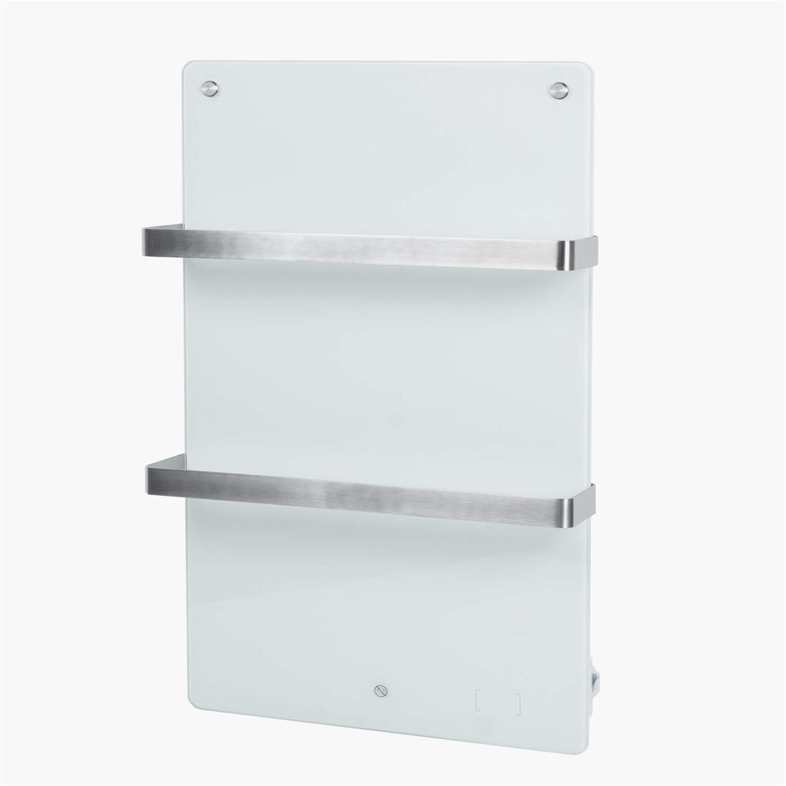 Miniatuur van Eurom Sani 400 badkamer infrarood verwarming 400W met handdoekbeugels, WiFi en app (350067)
