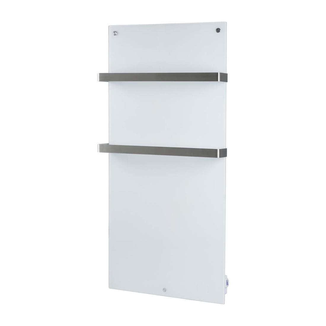 Miniatuur van Eurom Sani 800 badkamer infrarood verwarming 800W met handdoekbeugels, WiFi en app (350371)
