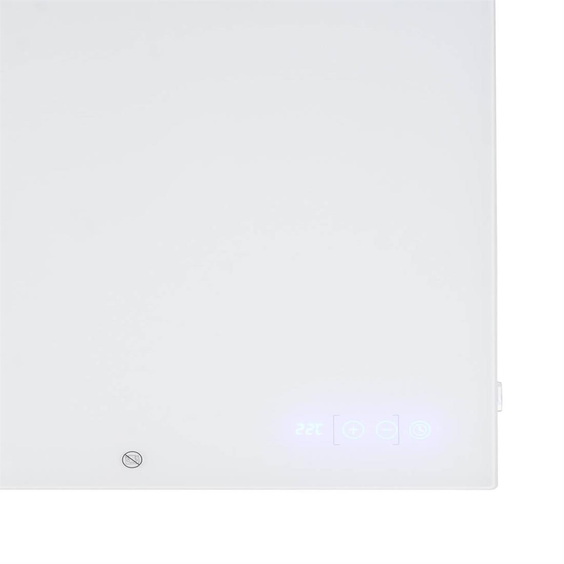 Miniatuur van Eurom Sani 800 badkamer infrarood verwarming 800W met handdoekbeugels, WiFi en app (350371)