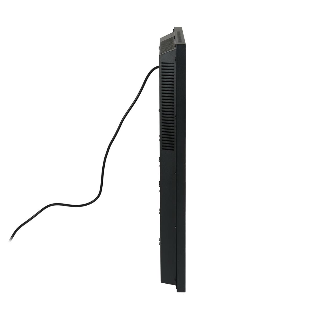 Miniatuur van Eurom alutherm sani elektrische kachel voor badkamer 800W, met WiFi en app - zwart (361025)