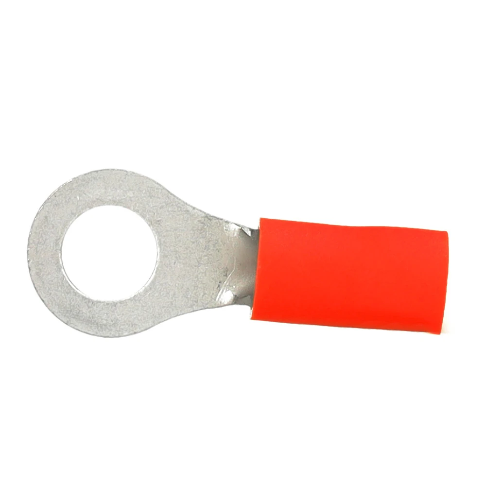 Miniatuur van Cimco geïsoleerde ringkabelschoen recht rood 0,5-1,0mm2 - gat M3 per 100 stuks (180020)
