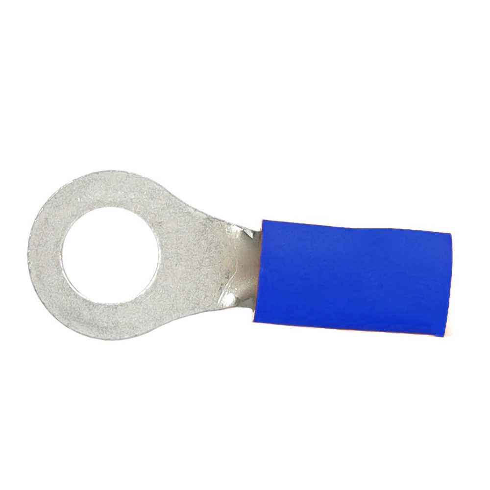 Miniatuur van Cimco geïsoleerde ringkabelschoen recht blauw 1,5-2,5mm2 - gat M6 per 100 stuks (180038)