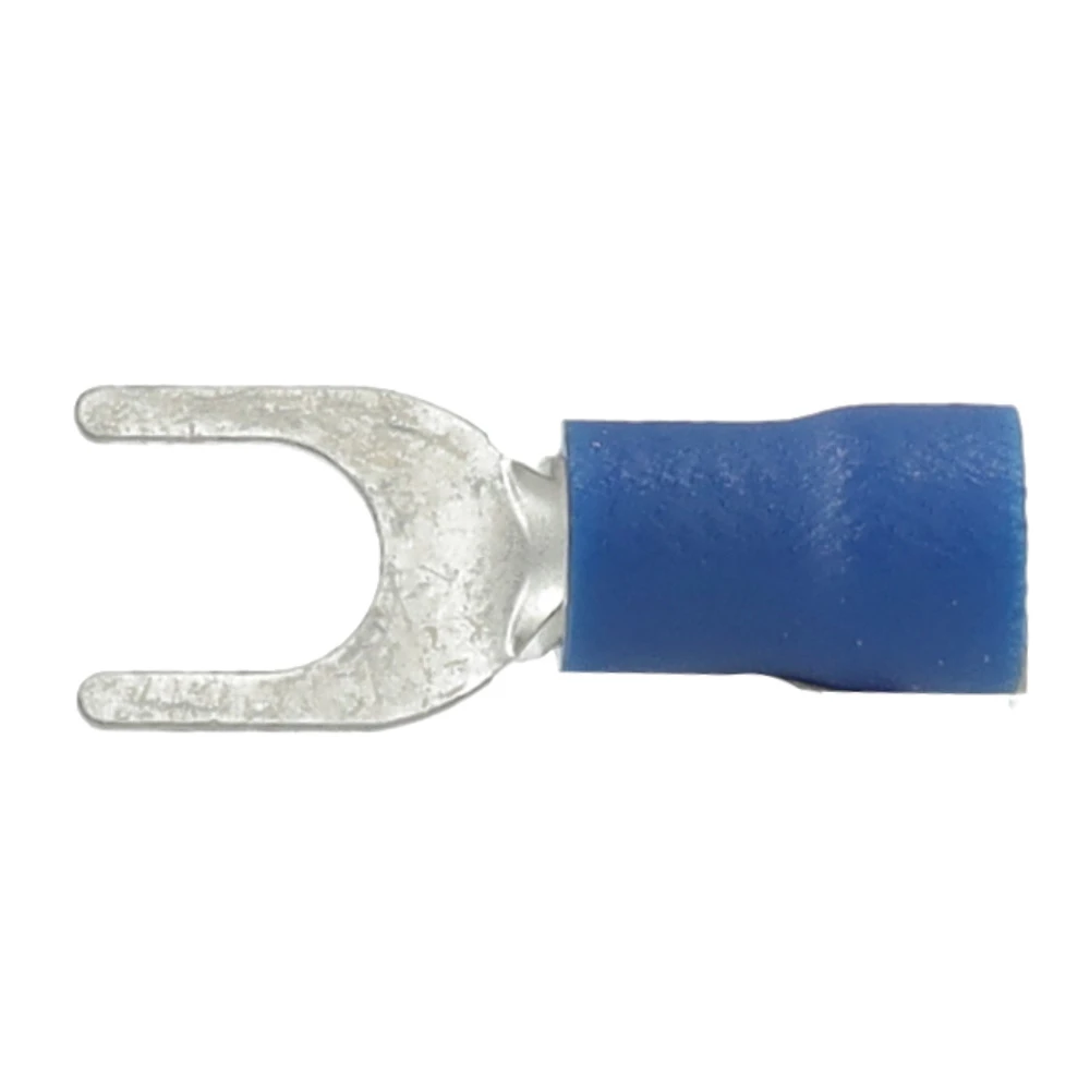 Miniatuur van Cimco geïsoleerde vorkkabelschoen recht blauw 1,5-2,5mm2 - gat M6 per 100 stuks (180148)