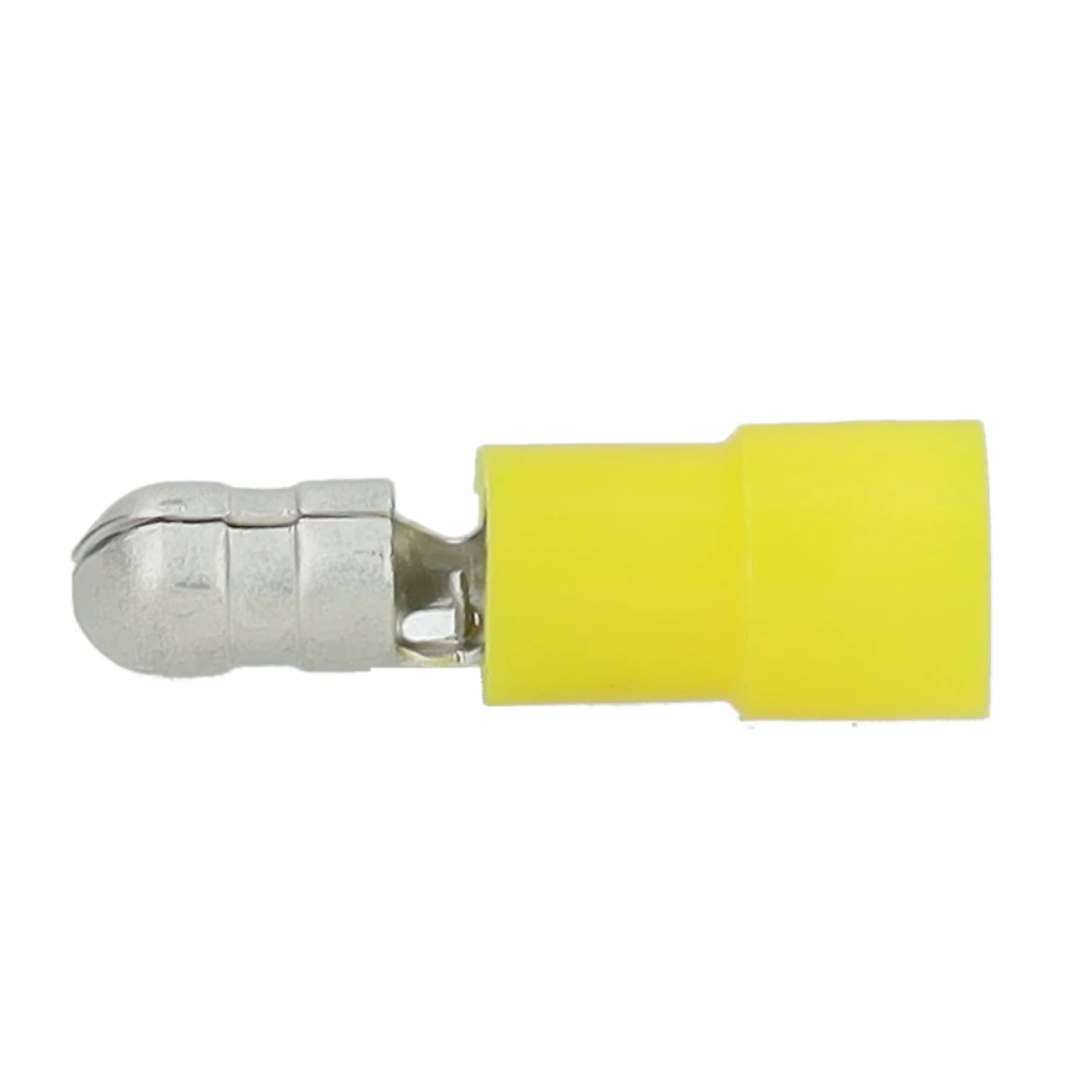 Miniatuur van Cimco volledig geïsoleerde rondstekerhuls geel 4-6mm2 - 5mm per 100 stuks (180304)