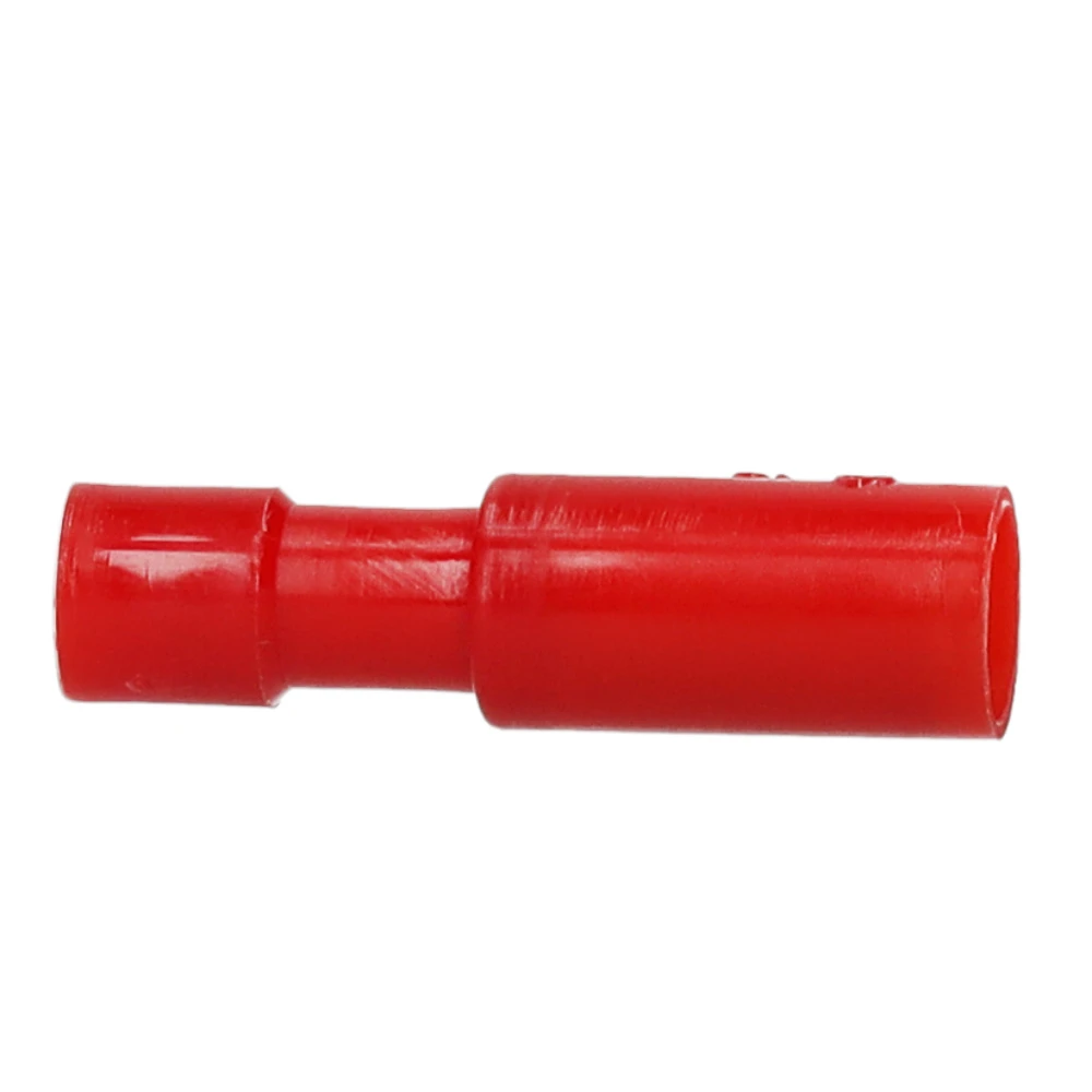 Miniatuur van Cimco geïsoleerde rondsteker rood 0,5-1mm2 - 4mm per 100 stuks (180310)